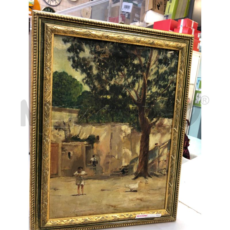 QUADRO VECCHIO BRESCIANI 21 35X55 | Mercatino dell'Usato Avellino 1
