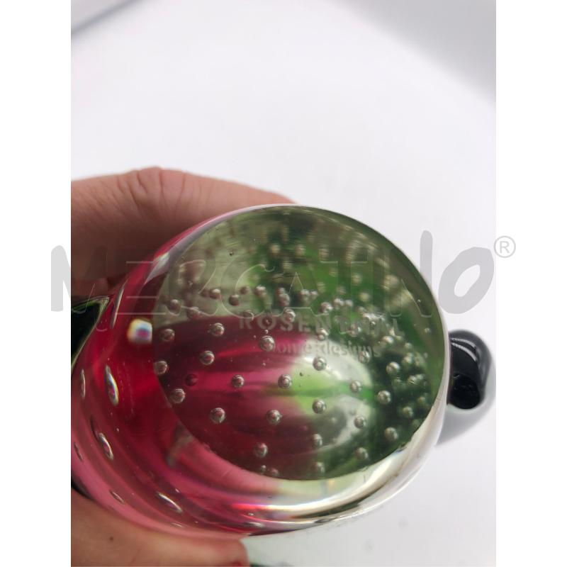 ROSENTHAL VASO IN VETRO MULTICOLOR  | Mercatino dell'Usato Avellino 3