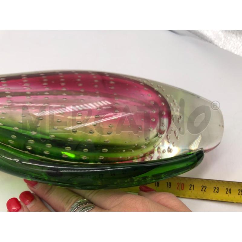 ROSENTHAL VASO IN VETRO MULTICOLOR  | Mercatino dell'Usato Avellino 4