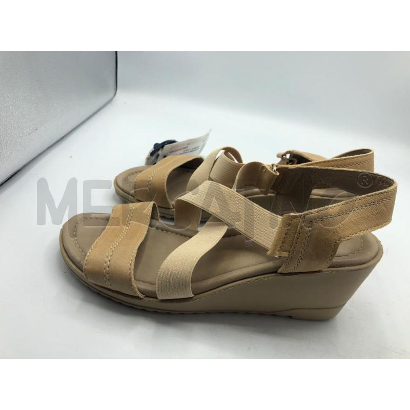 SANDALI DONNA BEIGE EASYN ROSES  | Mercatino dell'Usato Avellino 2