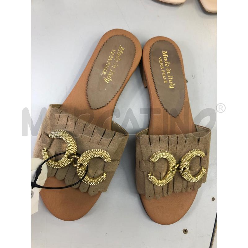 SANDALI DONNA BEIGE FRANG CC  | Mercatino dell'Usato Avellino 1