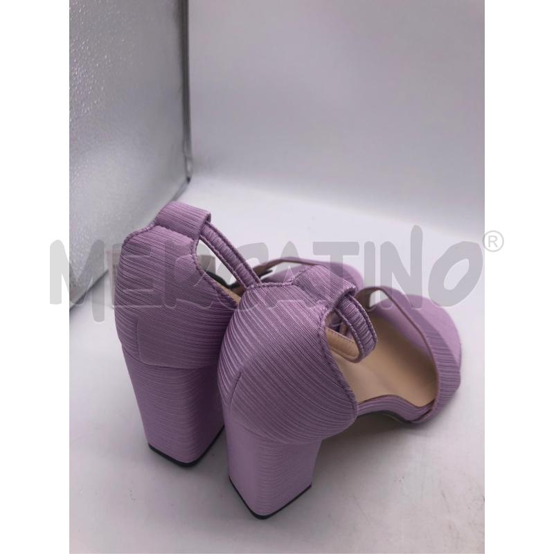 SANDALI DONNA BEIGE VIOLA  | Mercatino dell'Usato Avellino 2