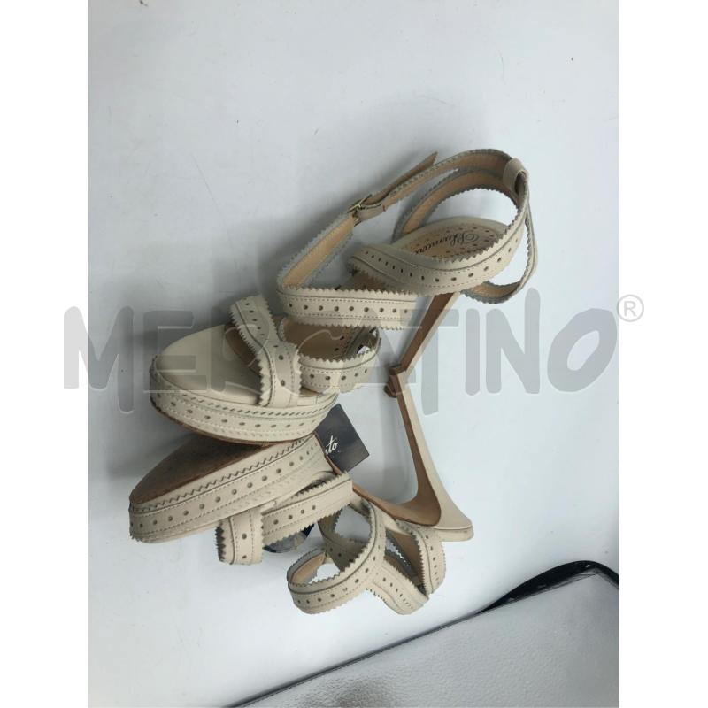 SANDALI DONNA BLUMARINE GHIACCIO | Mercatino dell'Usato Avellino 2