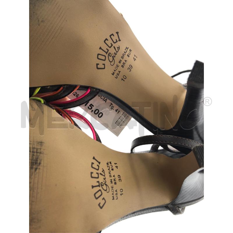 SANDALI DONNA COLCCI MARRONESTRISCIA FUCSIA GIAL ARAN | Mercatino dell'Usato Avellino 5