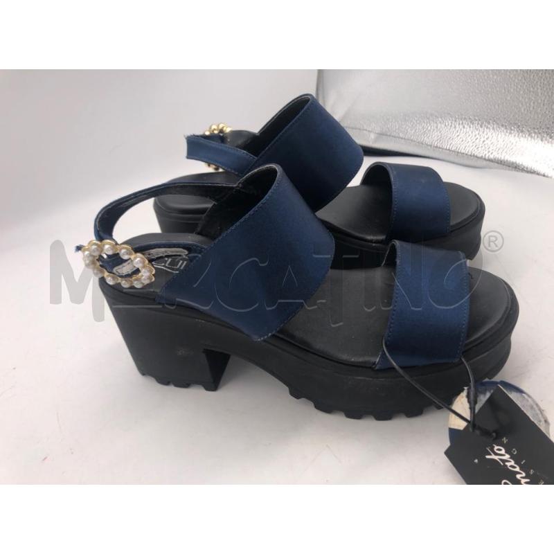 SANDALI DONNA CULT NERO BLU FASCIA | Mercatino dell'Usato Avellino 1