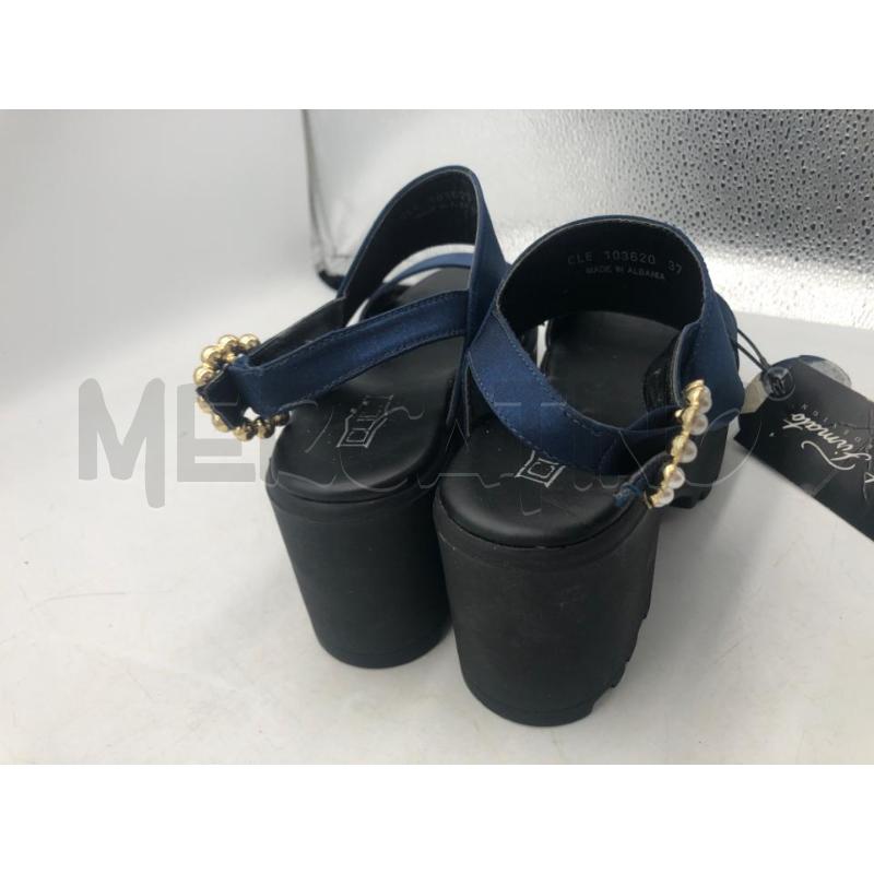 SANDALI DONNA CULT NERO BLU FASCIA | Mercatino dell'Usato Avellino 2