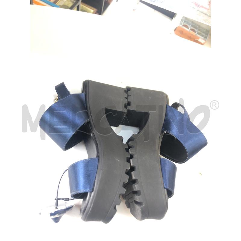 SANDALI DONNA CULT NERO BLU FASCIA | Mercatino dell'Usato Avellino 4
