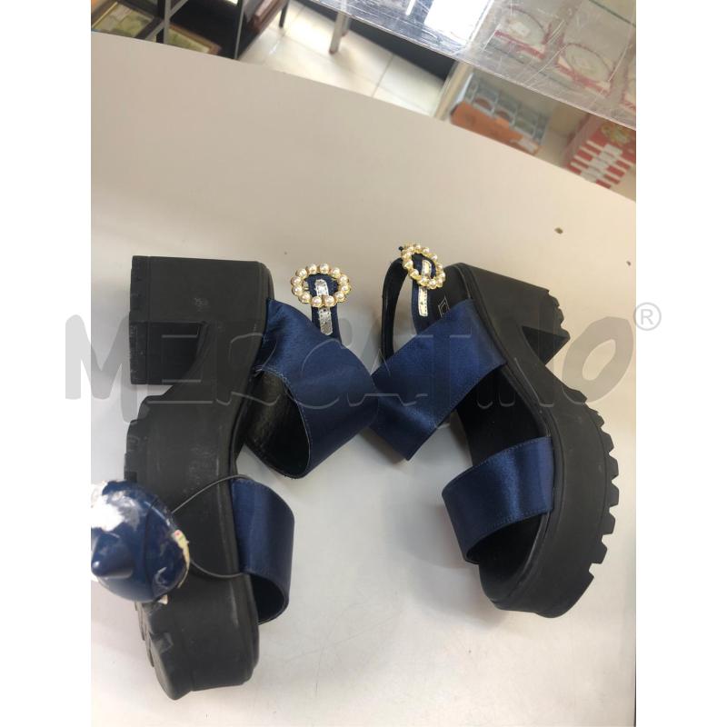 SANDALI DONNA CULT NERO BLU FASCIA | Mercatino dell'Usato Avellino 5