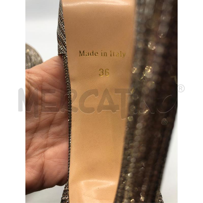 SANDALI DONNA GLITTER VIEVI MILANO  | Mercatino dell'Usato Avellino 5