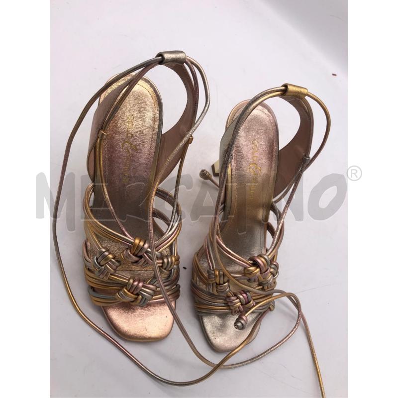 SANDALI DONNA GOLD ROUGE ROSE GOLD | Mercatino dell'Usato Avellino 2
