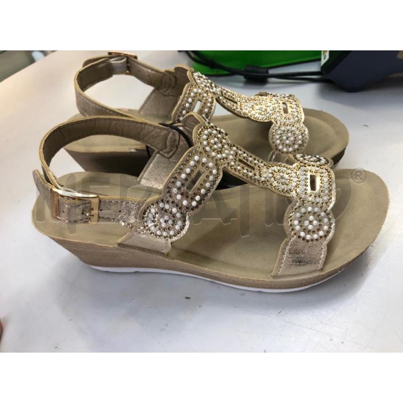 SANDALI DONNA INBLU DORAT PERLIN BIANC | Mercatino dell'Usato Avellino 2