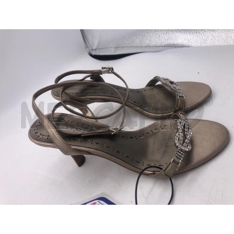 SANDALI DONNA LUCA D'ALTIERI BRONZO STRASS | Mercatino dell'Usato Avellino 2