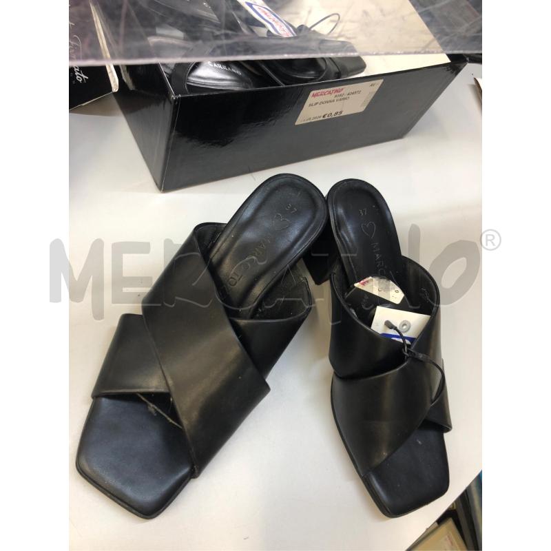 SANDALI DONNA MARCO TOZZI INT NERO  | Mercatino dell'Usato Avellino 1