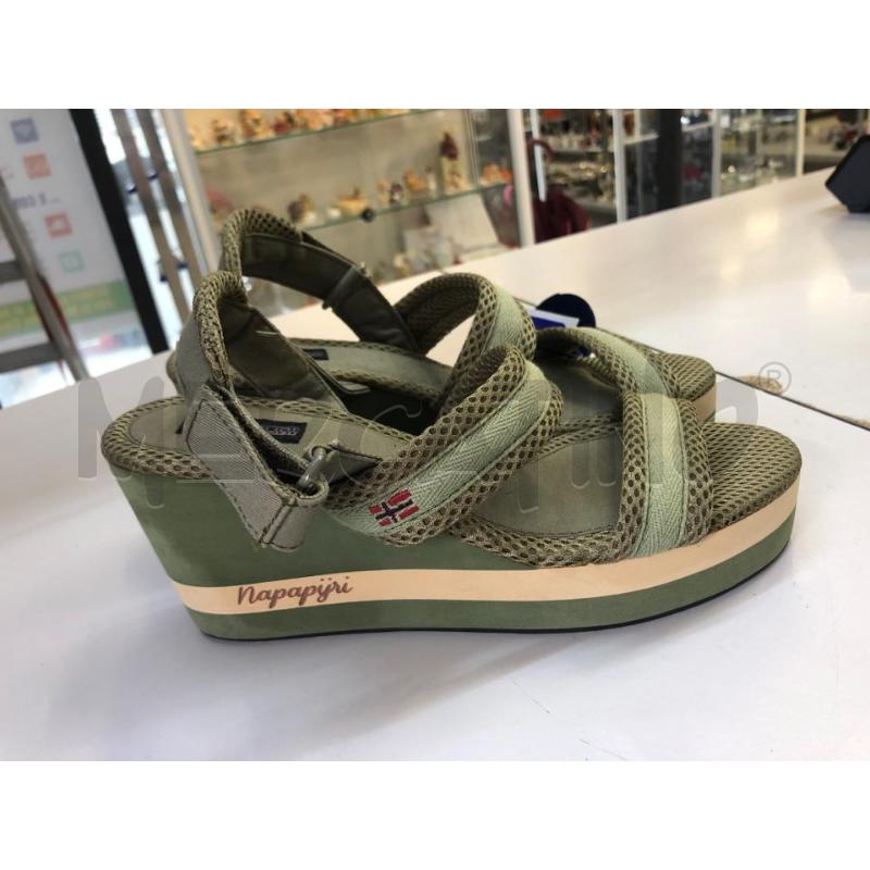 SANDALI DONNA NAPARIJRI VERDE  | Mercatino dell'Usato Avellino 3
