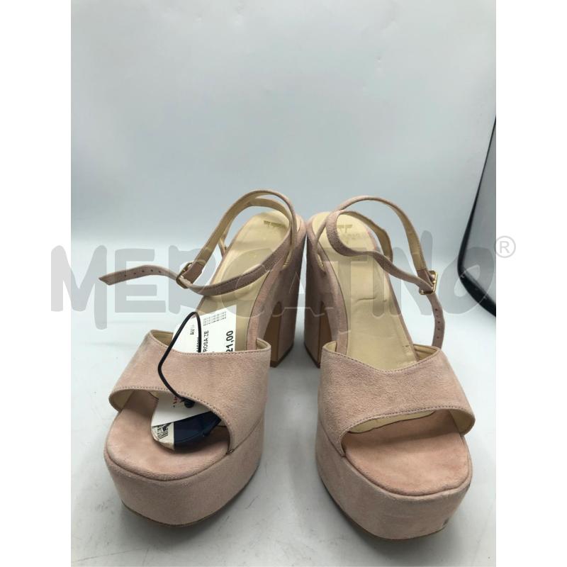 SANDALI DONNA ROSA ZEPPA VALERIO 41 | Mercatino dell'Usato Avellino 1
