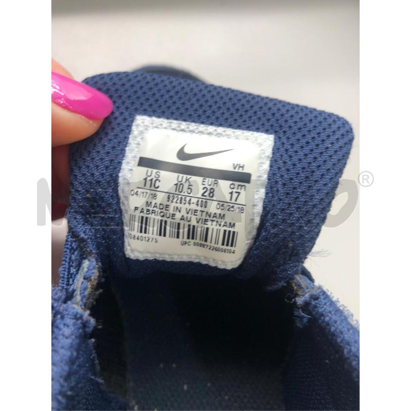 SCARPETTE BAMBINO NIKE BLU  | Mercatino dell'Usato Avellino 3