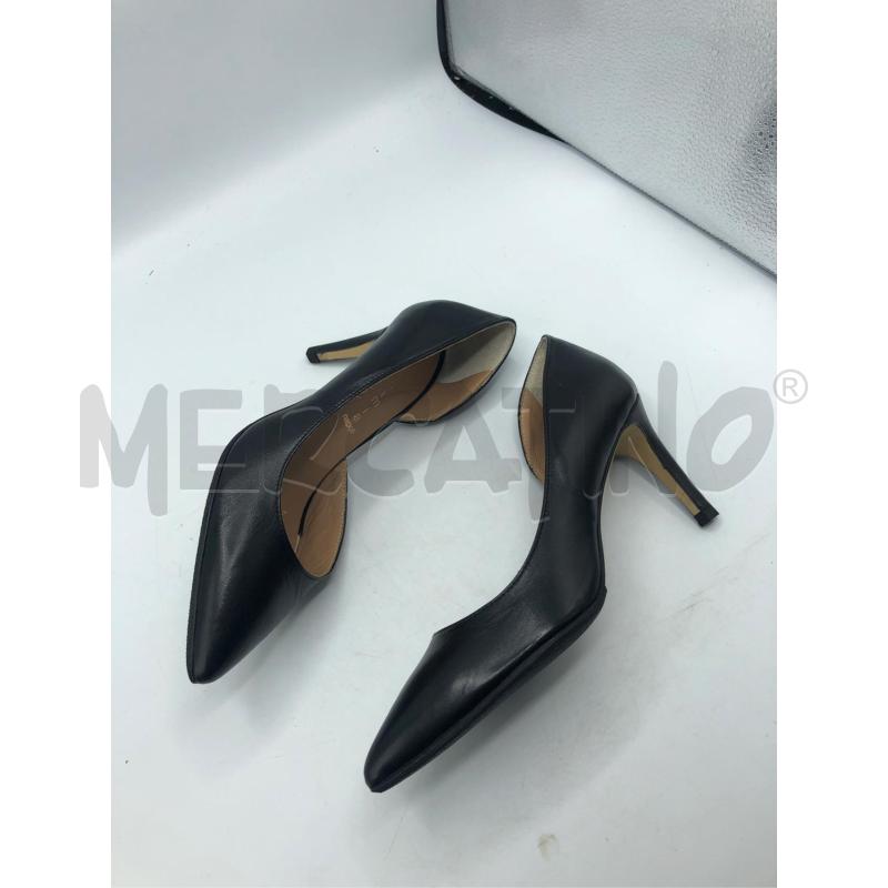 SCARPE DONNA AICHIMIA PELLE NERO  | Mercatino dell'Usato Avellino 3