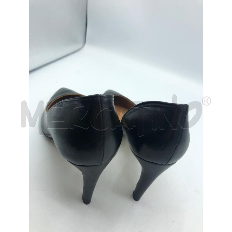 SCARPE DONNA AICHIMIA PELLE NERO  | Mercatino dell'Usato Avellino 4
