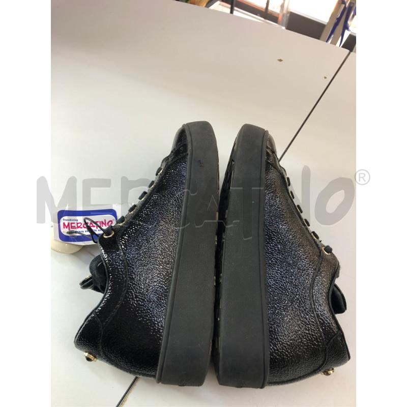 SCARPE DONNA APEPAZZA NERO LUCIDO 10 CENT | Mercatino dell'Usato Avellino 3