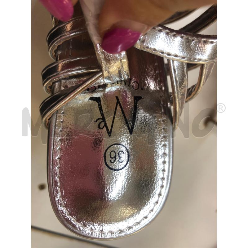 SCARPE DONNA ARG TACCO FASCETTE  | Mercatino dell'Usato Avellino 3