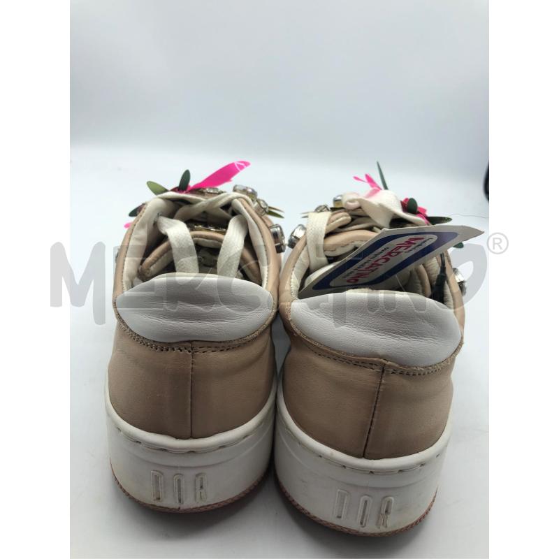 SCARPE DONNA BEIGE FIORI COLORAT DOR  | Mercatino dell'Usato Avellino 3