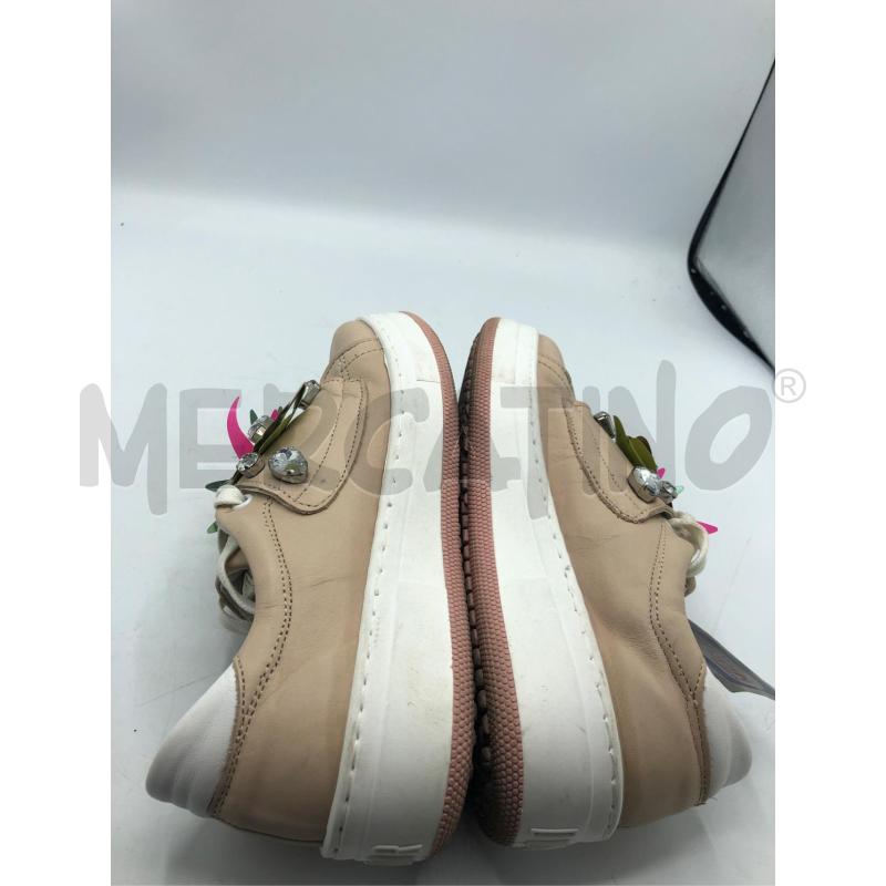 SCARPE DONNA BEIGE FIORI COLORAT DOR  | Mercatino dell'Usato Avellino 5
