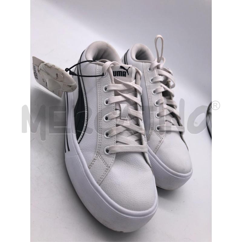 SCARPE DONNA BIANCHE/NERO PUMA  | Mercatino dell'Usato Avellino 1