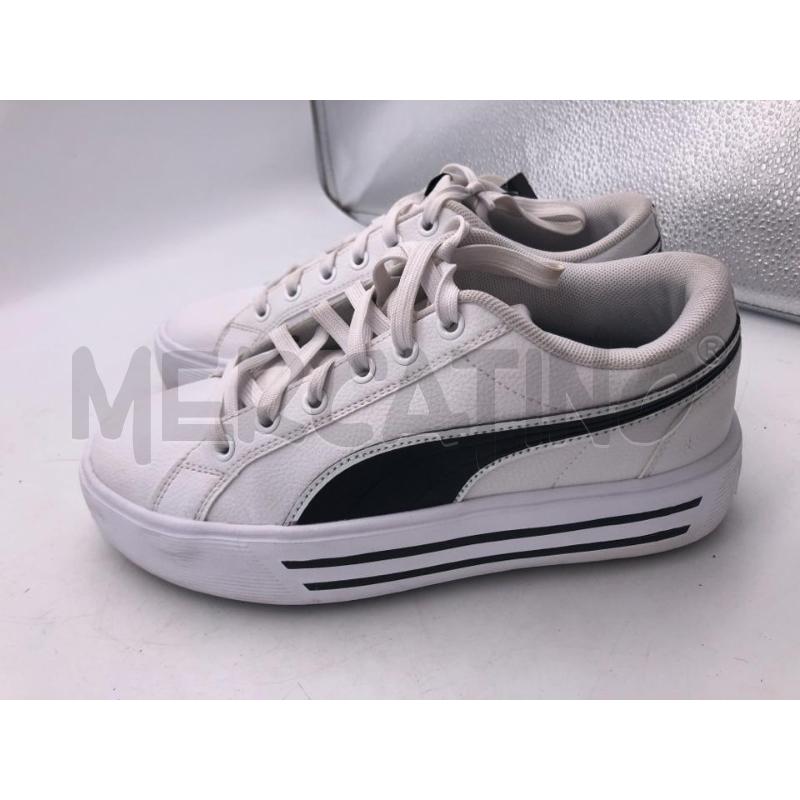 SCARPE DONNA BIANCHE/NERO PUMA  | Mercatino dell'Usato Avellino 3