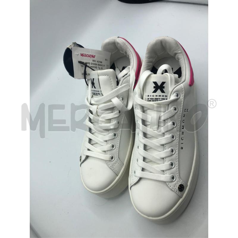 SCARPE DONNA BIANCO FUCS RICHMOND | Mercatino dell'Usato Avellino 2