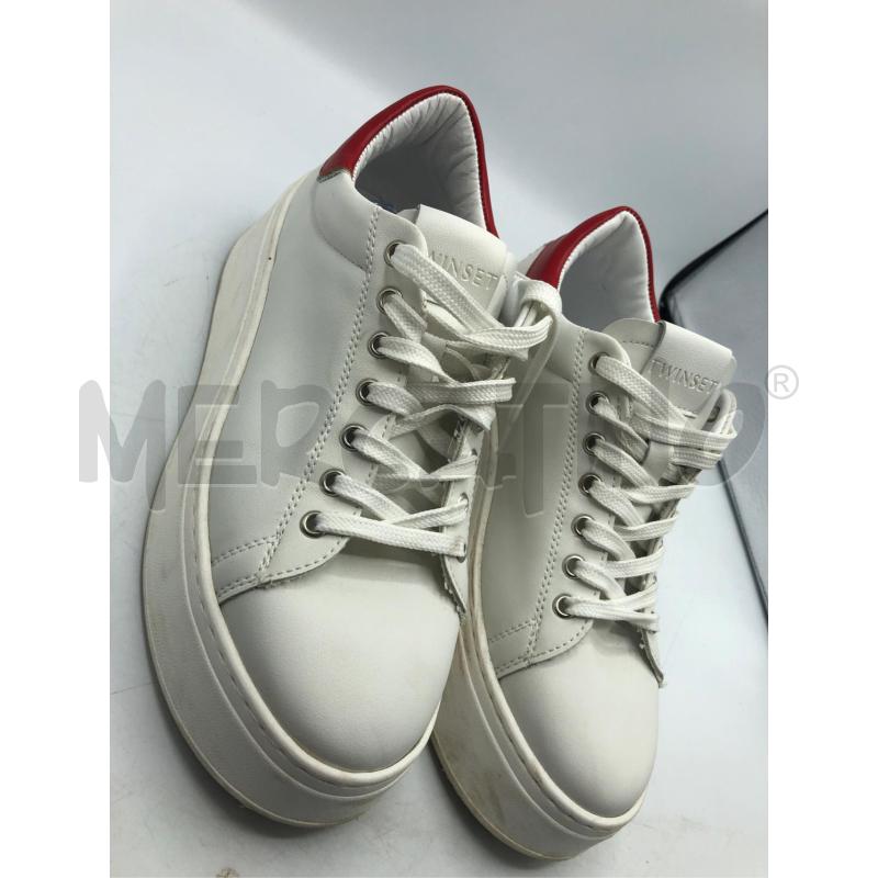 SCARPE DONNA BIANCO ROSSO TWINSET  | Mercatino dell'Usato Avellino 1