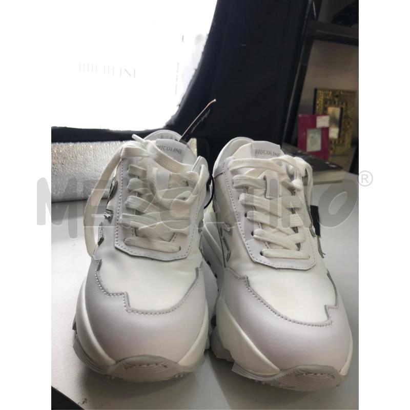 SCARPE DONNA BIANCO RUCOLINE  | Mercatino dell'Usato Avellino 4