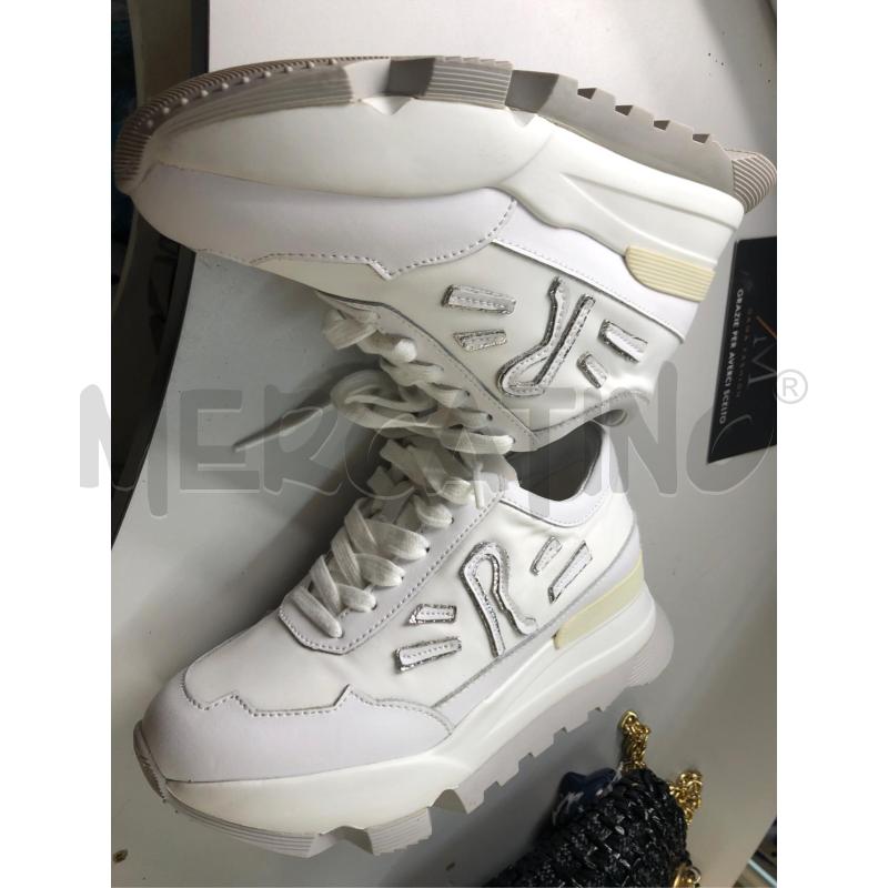 SCARPE DONNA BIANCO RUCOLINE  | Mercatino dell'Usato Avellino 5