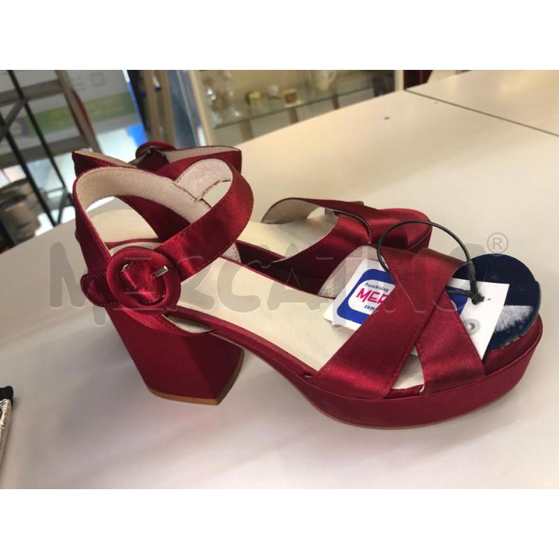 SCARPE DONNA BORDEAUX CINTI  | Mercatino dell'Usato Avellino 1