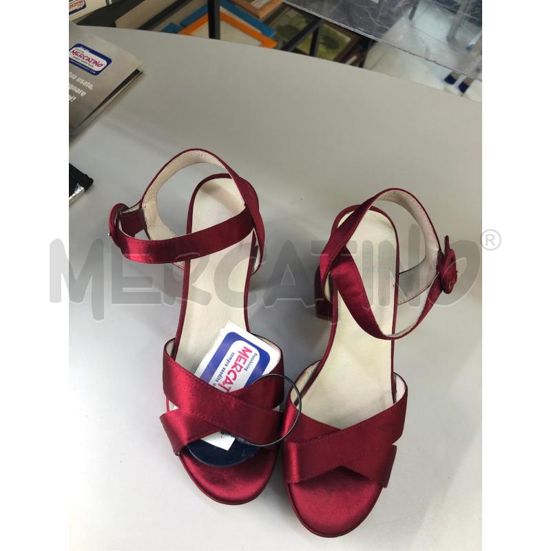 SCARPE DONNA BORDEAUX CINTI  | Mercatino dell'Usato Avellino 2