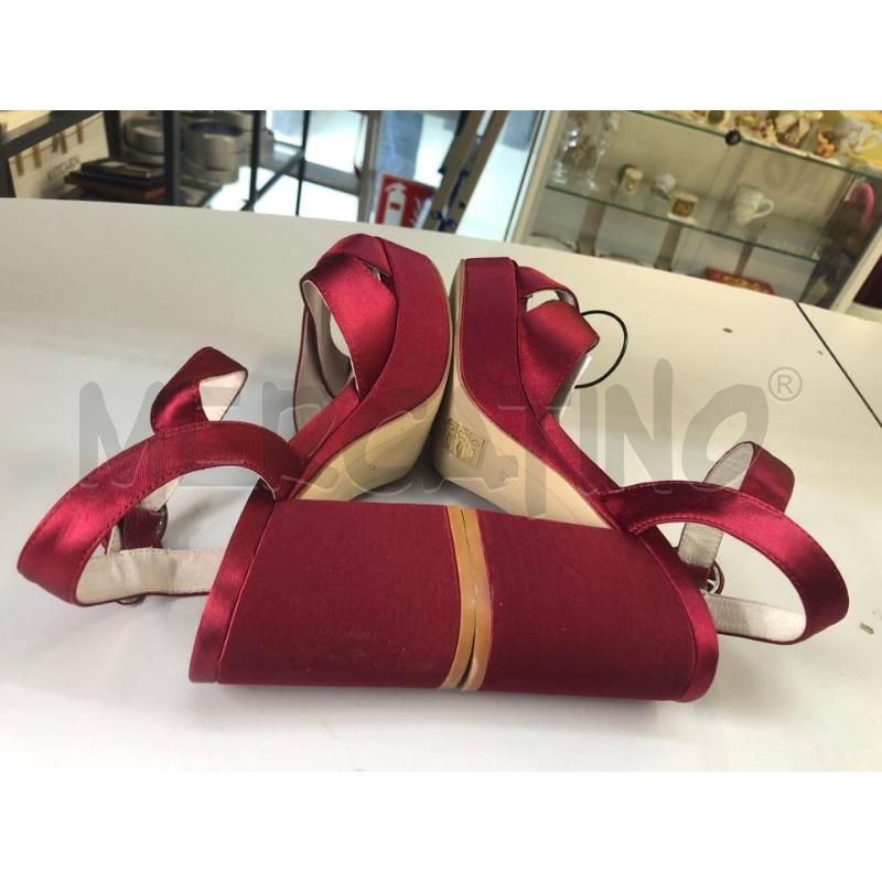 SCARPE DONNA BORDEAUX CINTI  | Mercatino dell'Usato Avellino 5