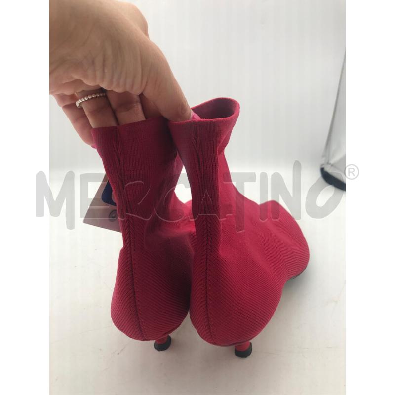 SCARPE DONNA CALZINO ROSSO PUNTA  | Mercatino dell'Usato Avellino 2