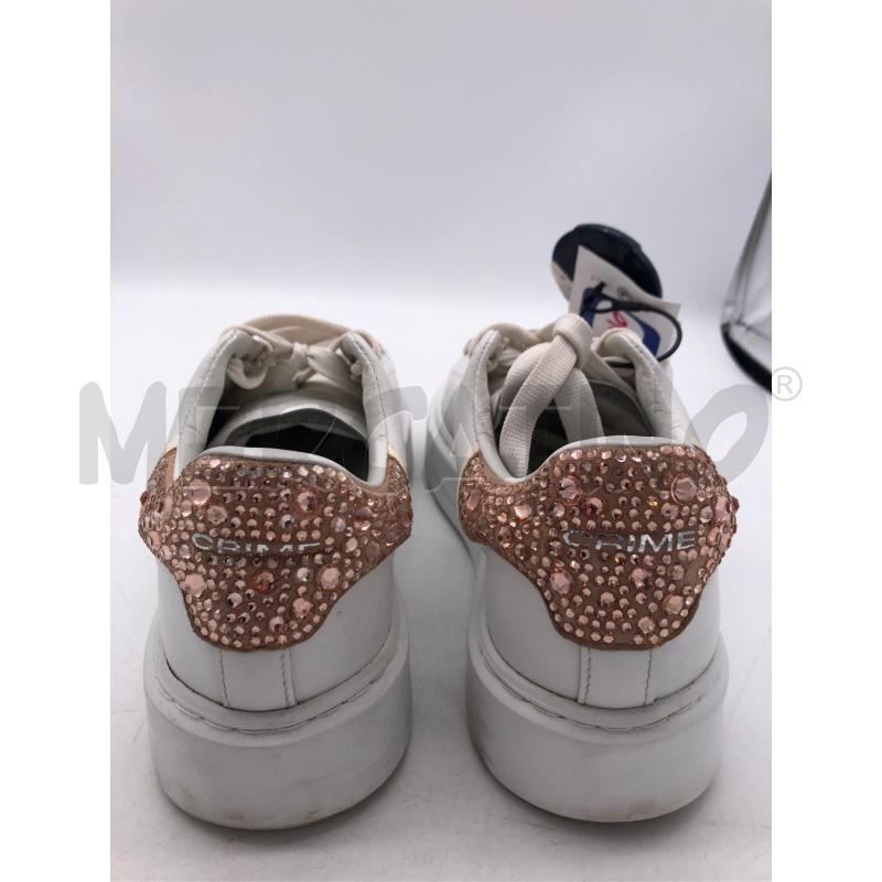 SCARPE DONNA CRIME LONDON BIANCO STRASS  | Mercatino dell'Usato Avellino 2