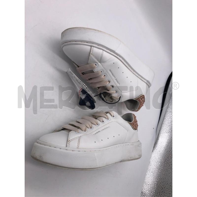 SCARPE DONNA CRIME LONDON BIANCO STRASS  | Mercatino dell'Usato Avellino 4