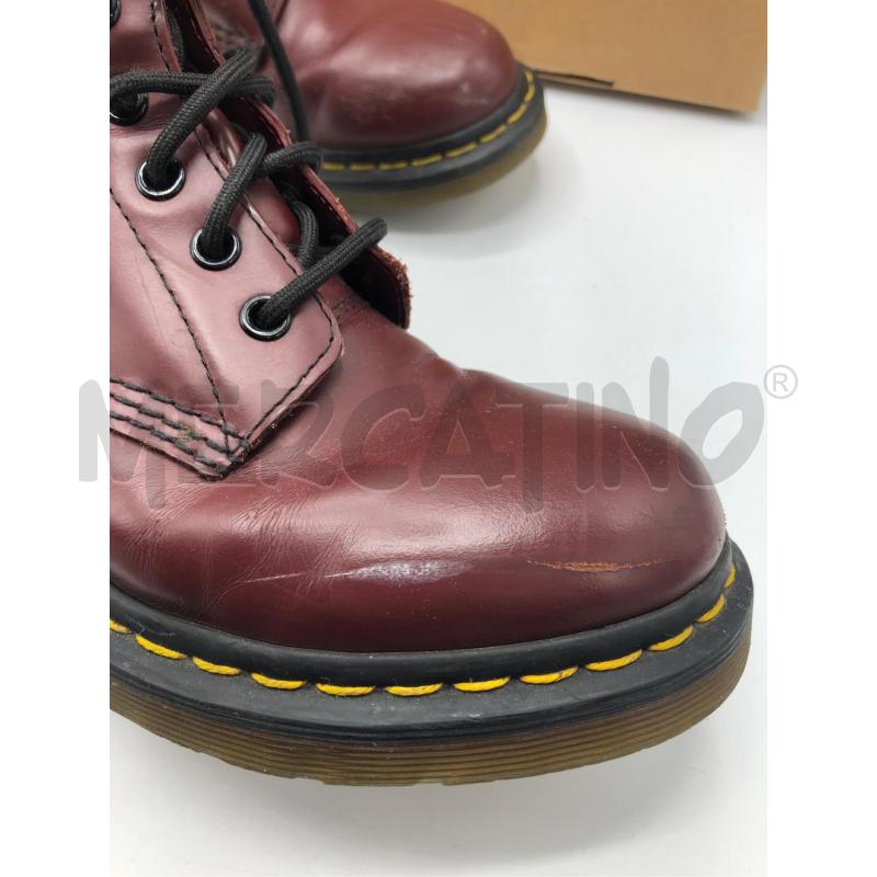 SCARPE DONNA DR MARTENS BORDEAUX  | Mercatino dell'Usato Avellino 2
