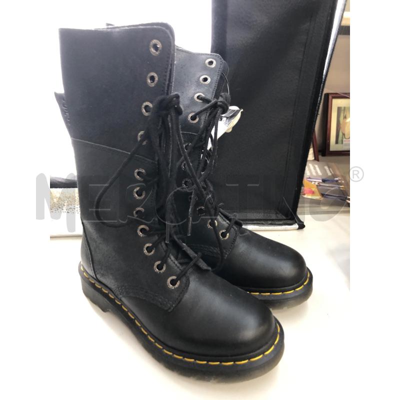 SCARPE DONNA DR'MARTENS NERO ALTE 37 | Mercatino dell'Usato Avellino 2