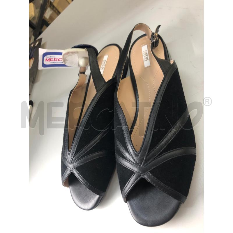 SCARPE DONNA GEOX NERO CAMOSC  | Mercatino dell'Usato Avellino 2
