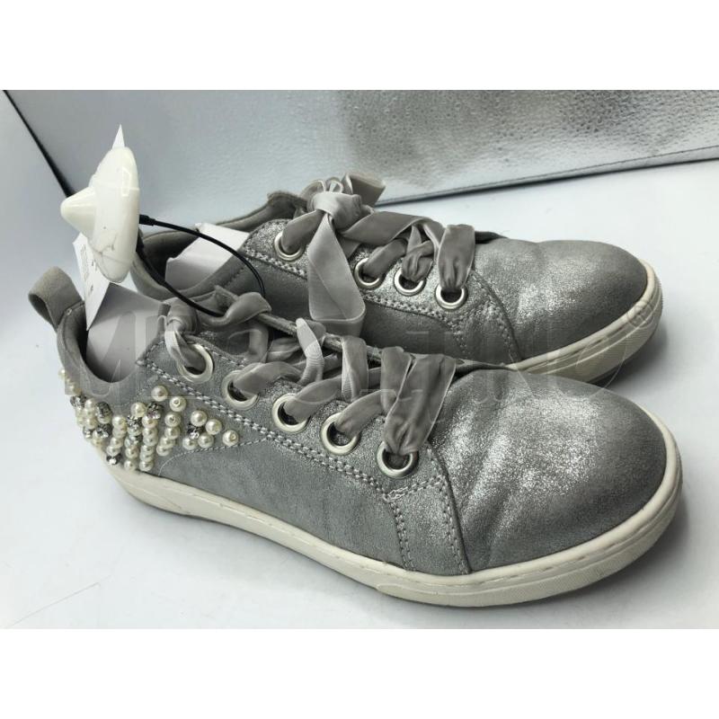 SCARPE DONNA GRIGIO PERLE BIANC  | Mercatino dell'Usato Avellino 1