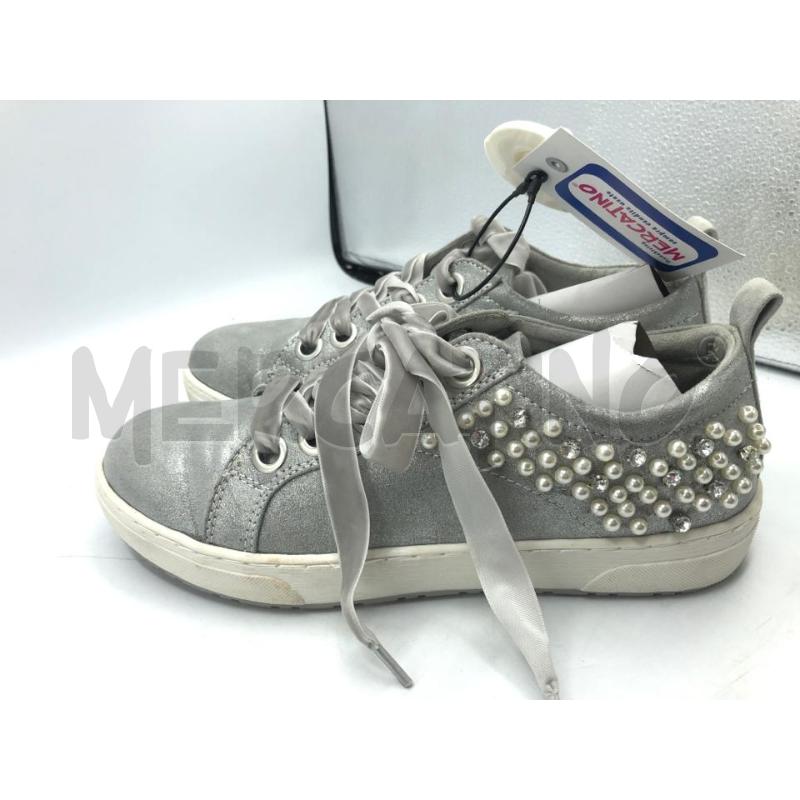 SCARPE DONNA GRIGIO PERLE BIANC  | Mercatino dell'Usato Avellino 2