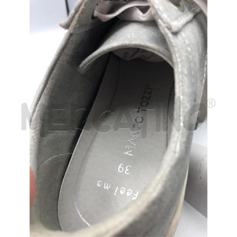 SCARPE DONNA GRIGIO PERLE BIANC  | Mercatino dell'Usato Avellino 5