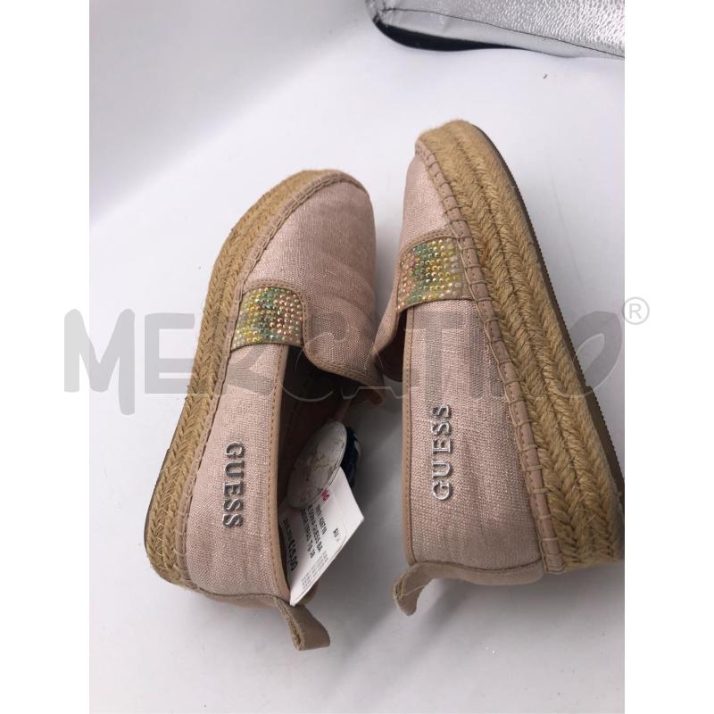 SCARPE DONNA GUESS BAGLIA BEIGE STRASS  | Mercatino dell'Usato Avellino 5
