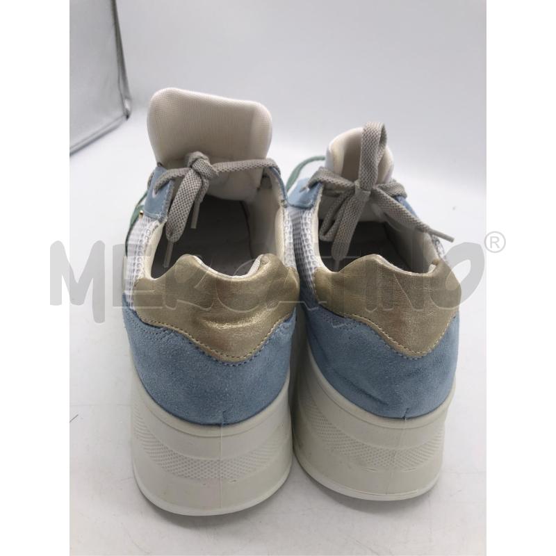SCARPE DONNA IGI&CO BIANC BLU VERDE | Mercatino dell'Usato Avellino 2