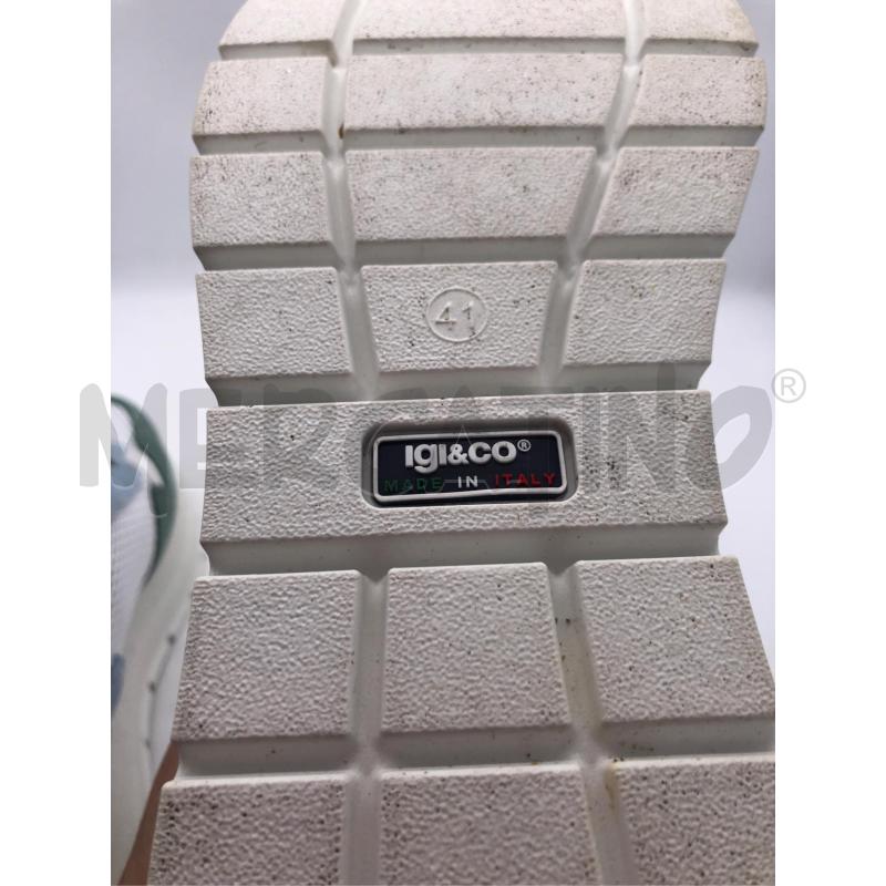 SCARPE DONNA IGI&CO BIANC BLU VERDE | Mercatino dell'Usato Avellino 4