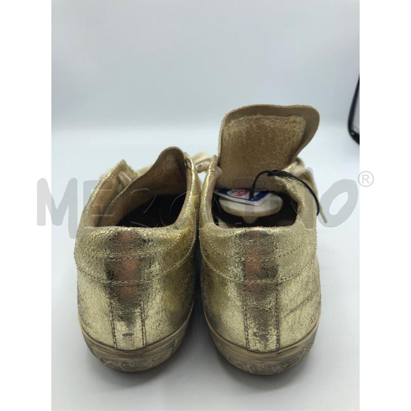 SCARPE DONNA LEATHER CROWN DORATE  | Mercatino dell'Usato Avellino 3