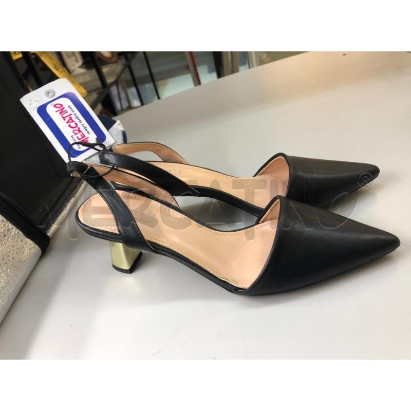 SCARPE DONNA LOVER Y NERO TAC DORATO  | Mercatino dell'Usato Avellino 2