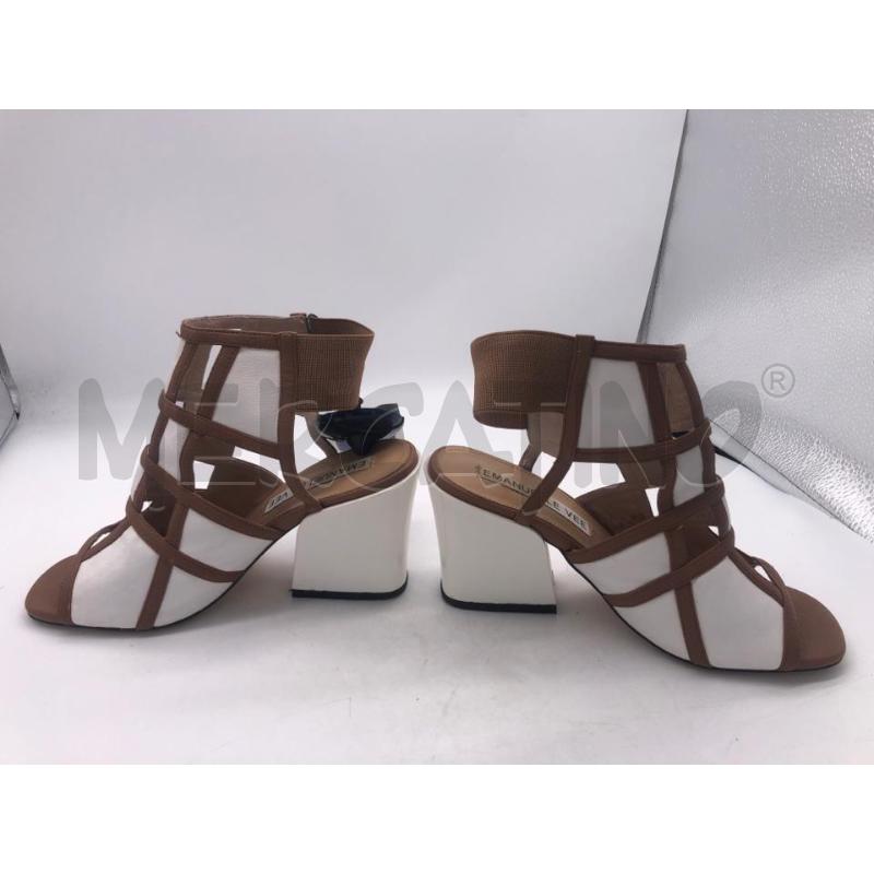 SCARPE DONNA MANUELLE VEE BIANCO BEIGE  | Mercatino dell'Usato Avellino 2